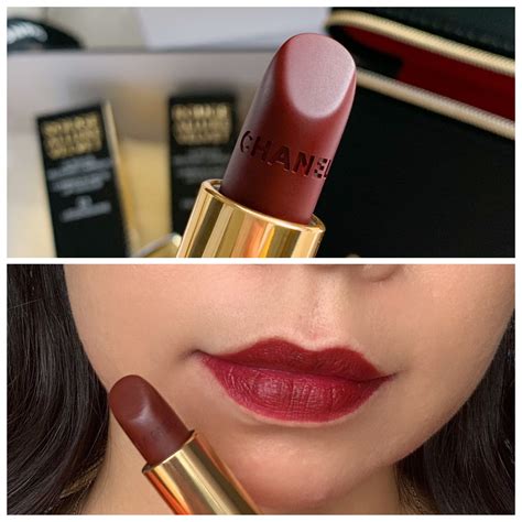 chanel rouge allure velvet mysterieuse|Rouge Allure Velvet Le Rouge Velours Lumineux 72 Mystérieuse .